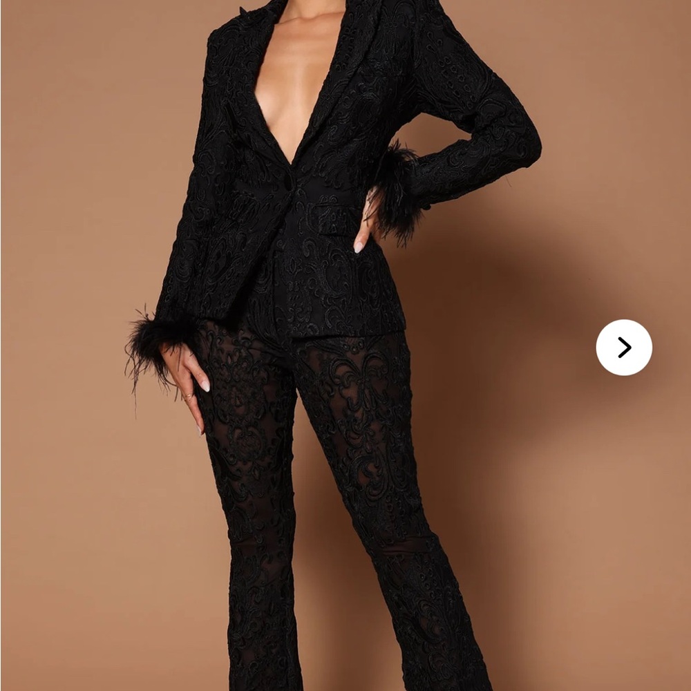Elegant Black Lace Jumpsuit
